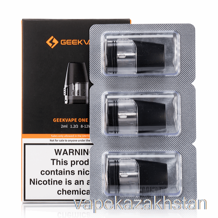 Vape Disposable Geek Vape Aegis ONE Replacement Pods 1.2ohm Pods